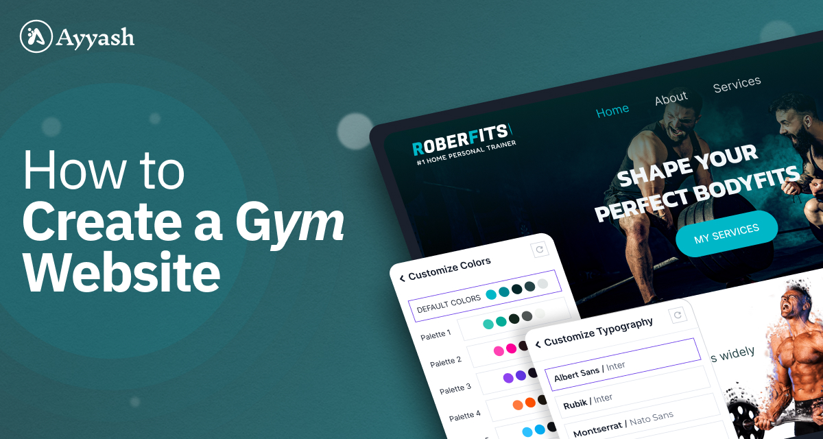 How to create a fitness trainee website: Step-by-step tutorial