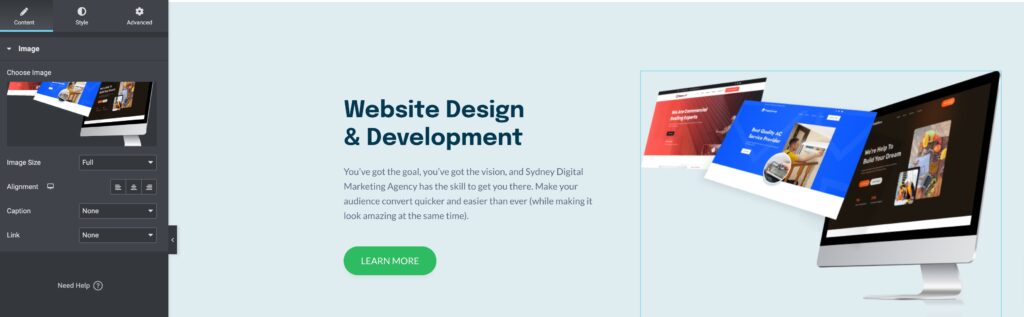 digital agency website